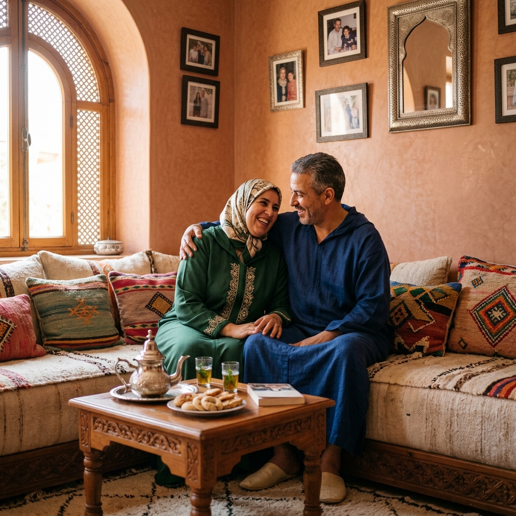 زوجين سعيدين